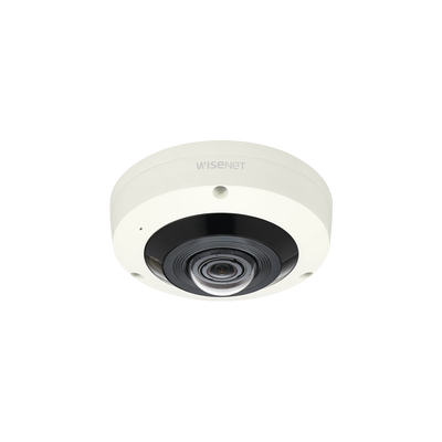 Fisheye 6 Megapixel / WDR 120dB / IR 15m / PTZ Digital 8X / Video Analíticos Avanzados / Proteccion para exterior IP66 / IK10 / Entrada y Salida de Audio y Alarma