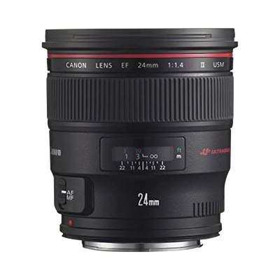 Lente Canon 24mm f1.4 / 8K / Auto-Iris / compatible con Cámara TNB-9000