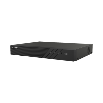 [N4-EX-8016TURBO-231393] DVR 16 Canales TURBOHD + 16 Canales IP / 8 Megapixel (4K) / Audio Bidireccional/ ACUSENSE / Reconocimiento Facial / 2 Bahías de Disco Duro / Salida de Video en 4K / H.265+