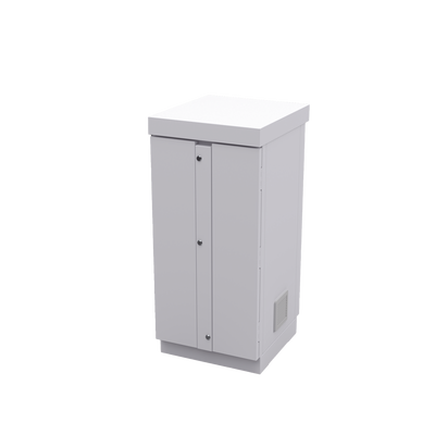 [N4-EFCB051106W-225450] Gabinete de Seguridad de Lámina Galvanizada  para Almacenamiento de Baterías (Hasta 6 baterías PL110D12).