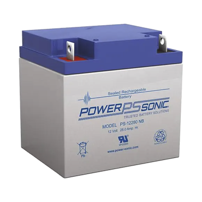 [N4-PS-12280-NB2-220753] Batería 12V, 28AH, Para Respaldo, Tecnologías AGM/VRLA, 5 Años Vida Útil, Terminales NB2, Reconocida UL