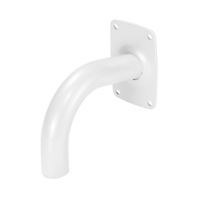 [N4-SBP-300WMW-195609] Montaje de pared color blanco tipo cuello de ganzo para camaras tipo domo, Multisensor y PTZ Hanwha.