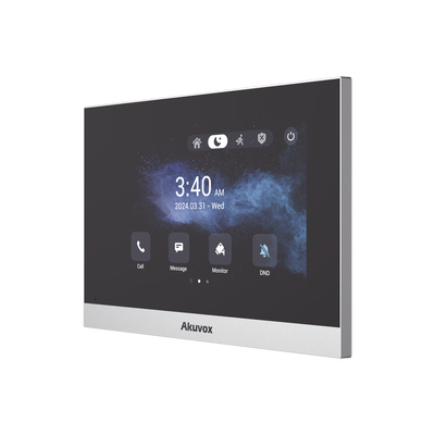 [N4-C316W-231593] Monitor ANDROID / Soporta APP Android / Pantalla Touch Screen LCD 7" / WiFi / Punto WIFI / Bluetooth / PoE / SIP / 8 Entradas de Alarma / 1 Salida de Relé / Comunicación con App de Familiares / Administración 100 % en la Nube
