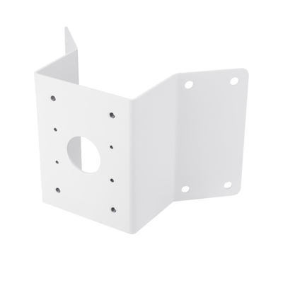 [N4-SBP-300KMW1-209412] Adaptador de esquina compatible con montaje de pared SBP-300WM1, SBP-300WMW1 para domos fijos y PTZ Wisenet