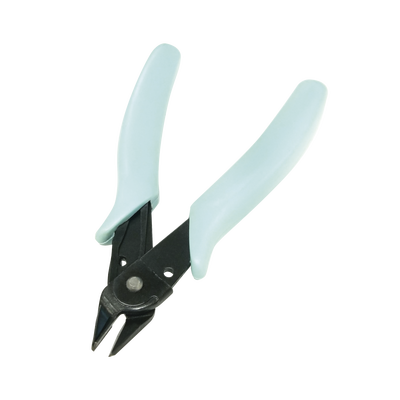 [N4-EP25P-160233] Pinza De Corte Micro de 5" (125 mm). Acero c/mango Ergonómico de PVC. Uso Electrónico. Corte al Ras.