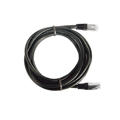 [N4-LP-FT7-100-BK-66113] Cable de Parcheo FTP Cat6 - 1.0m. - Negro