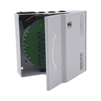 [N4-PLK-24-AC-8A-77707] Fuente de Alimentación Profesional de 24 Vca @ 8 Amper / Soporta 8 Cámaras / Voltaje de Entrada 110 Vca