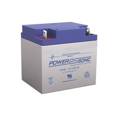 [N4-PS-12280-NB-235032] Batería 12V, 28AH, Para Respaldo, Tecnologías AGM/VRLA, 5 Años Vida Útil, Terminales NB, Reconocida UL