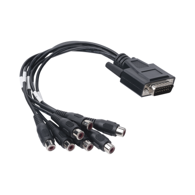 [N4-101501706-165959] Adaptador de 7 entradas de Audio para DVR´s epcom y HIKVISION
