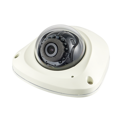 [N4-XNV-6022RM-160342] Cámara Tipo Domo Antivandálico 2MP para Vehículo Conector M12/ Lente 3.6mm / WDR 150db / IP66 / IK10 / H.265 & WiseStream