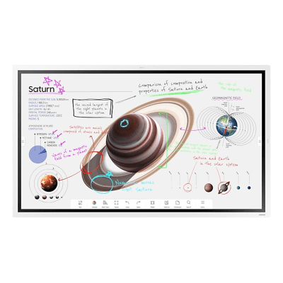 [N4-WM55B-237916] Pantalla Interactiva Touch 55" con Lápiz Táctil / Conectividad WIFI / USB / RJ45 / HDMI / Salida Touch / Sistema operativo Tizen / compatible con montajes VESA 400 x 400