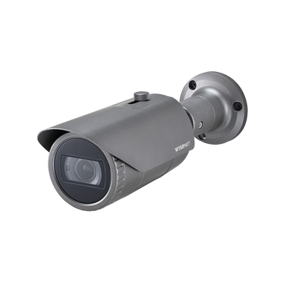 [N4-QNO-6082R-171472] Cámara IP Tipo Bala Antivandálica 2 Megapíxel / Lente Varifocal 3.2 - 10mm / IR 30M / WDR 120db / IP66 / H.265 & WiseStream