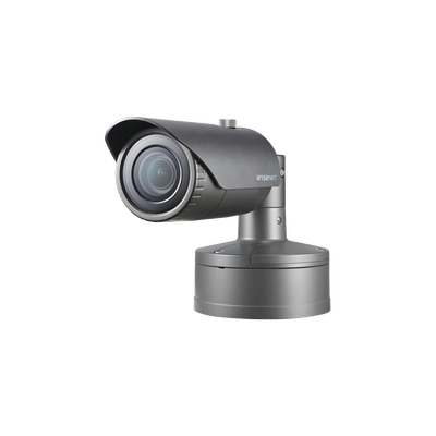 [N4-XNO-8020R-96177] Cámara IP Tipo Bala 5MP Lente Fijo 3.7 MM IR 30M H.265, H.264, WDR 120DB, HLC, Doble SD CARD 12VDC/24VAC, POE, IP67, IK10, Conteo de Personas