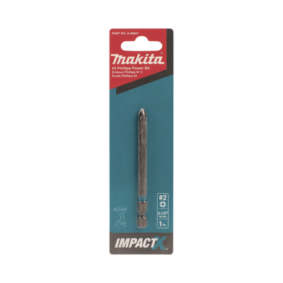 [N4-A96827-185887] Punta phillips de 3-1/2" ( 89mm ) impact-x ph2 del # 2, blister con 1 pieza