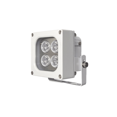 [N4-HL120WH10W-234672] Iluminador LED de Alta Potencia | Luz Blanca | 10 Metros de Iluminación | Cobertura 120° | IP66 | Bajo Consumo de Energía | Fotocélula Incorporada | Soporte en “U” | Carcasa de Aluminio | Alta Transmitancia de Luz. | C