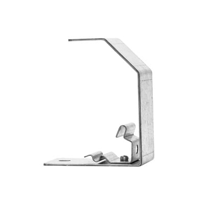 [N4-MG-64-161EZ-77285] Estribo de suspensión, suspende charolas de 50 y 100 mm de ancho, acabado Electro Zinc