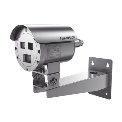 [N4-DS-2TD2537T-4/Q(C)-237854] Bala IP Térmica Dual / Termico 9.7 mm (384 X 288) + Óptico 4 mm (4 MP) / Termométrica / Detección de Temperatura / IP68 / 30 mts IR / Antiexplosión / Anticorrosión
