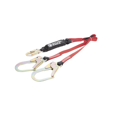 [N4-SAWDG18-204673] Cable Amortiguador de Caída con Doble Gancho de Sujeción. Ideal para Escalar Torres o Estructuras.