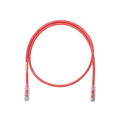 [N4-NK6PC7RDY-74259] Cable de parcheo UTP Categoría 6, con plug modular en cada extremo - 2 m. - Rojo