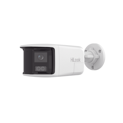 [N4-IPC-B480HAD-LUF/SL-238029] Bala IP 8 Megapíxeles /Imagen Panorámica 180°/ Micro SD 512 GB /  Resistencia IP67 / Audio Bidireccional / Alarma visual y auditiva Integrada / Smart Supplement Light