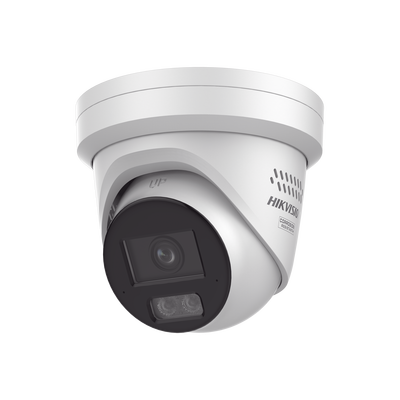 [N4-DS-2CD2347G3-LIS2UY/SL-240078] [Dual Light + ColorVu 3.0 + HikAI] Turret IP 4 Megapixel / Lente 2.8 mm / 30 mts IR + Luz Blanca / 2 Microfonos Integrados / Exterior IP67 / Estrobo Luz Blanca / WDR 130 dB / ACUSENSE 3.0 / Metal / NEMA 4X / ACUSEARCH