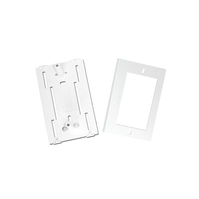 [N4-TEK-100-UNI-76636] Soporte y tapa universal color blanco de PVC auto extinguible, para canaleta TEK100 (5595-10001)