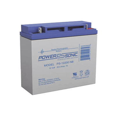 [N4-PS-12200-239774] Batería 12V, 20AH, Para Respaldo, Tecnologías AGM/VRLA, 5 Años Vida Útil, Terminales NB2, Reconocida UL