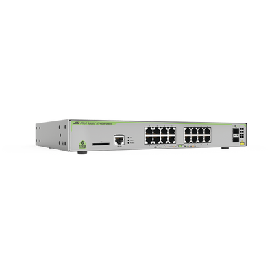 [N4-AT-GS970M/18PS-R-10-141160] Switch PoE+ Administrable CentreCOM GS970M, Capa 3 de 16 Puertos 10/100/1000 Mbps + 2 SFP Gigabit, 247 W