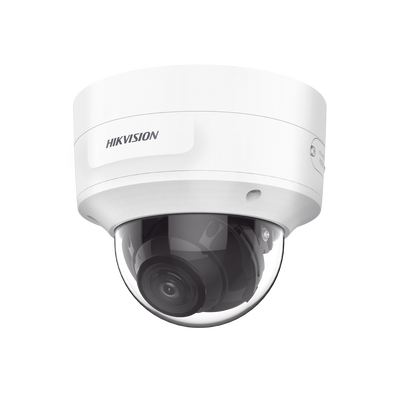 [N4-DS-2CD3786G2-IZS/7(H)-235950] Domo IP 8 Megapixel (4K) / Lente Mot. 2.7 a 13.5 mm / 40 mts IR EXIR / Exterior IP66 / IK10 / DARKFIGHTER / Audio y Alarma I/O / PoE+ / ONVIF / Micro SD / 4 Analíticos: AcuSense, Deteccion Facial, Conteo de Personas por Cruce y Zona