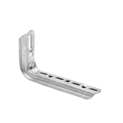 [N4-MG-60-102EZ-77295] Ménsula omega tipo L inteligente, 310 mm de ancho, con acabado Electro Zinc