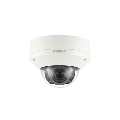 [N4-XNV-8080R-95308] Cámara IP Tipo Domo Antivandálico 5MP / Lente Motorizado 3.9-9.4mm / IR 50M / WDR 120db / H.265 & WiseStream