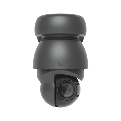 [N4-UVC-AI-PTZ-B-240736] Cámara UniFi Protect PTZ AI Industrial Color Negro, 4K (8MPX), Zoom Óptico 22x, Visión Nocturna IR 100 m, Reconocimiento Facial y Placas, Protección IP66, Movimiento 360°, PoE++