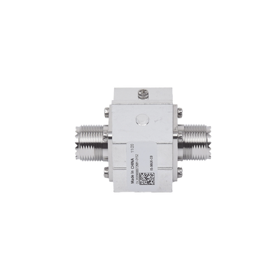[N4-IS-50UX-CO-19609] Protector RF Coaxial Contra Descargas Atmosféricas Para 1.5 a 700 MHz Con Ceja Lateral y Conectores UHF Hembra