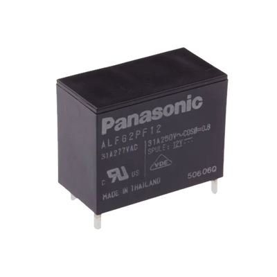 [N4-ALFG2PF12-237179] Relevador de 4 pines para tarjetas impresas Through-Hole de 12 Vcc, 31 Amp.