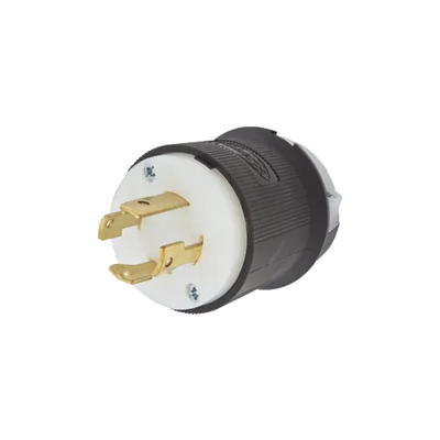 [N4-HUB-HBL-2721-232839] Clavija con Bloqueo de Media Vuelta Industrial 30 A 250 V CA / 3 Polos 4 Hilos / Nema L15-30P.