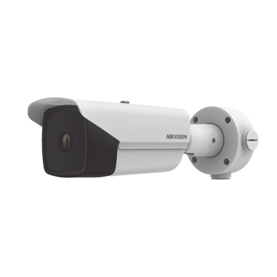 [N4-DS-2TD2137T-7/QY-225172] Bala IP Térmica 384 X 288 / Lente 6.5 mm / Termométrica / Detección de Temperatura / Anticorrosivo / PoE+ / Exterior IP67 / Micro SD