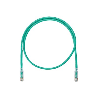 [N4-NK6PC3GRY-74238] Cable de parcheo UTP Categoría 6, con plug modular en cada extremo - 1 m. - Verde