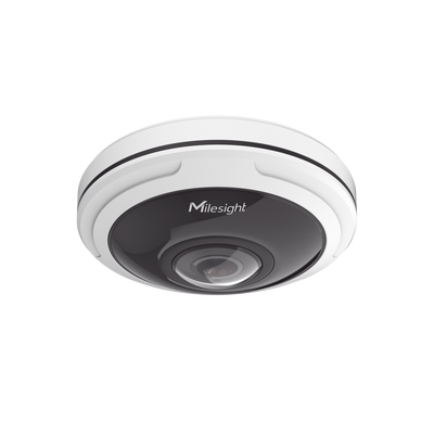 [N4-MS-C9674-PA-240232] Cámara de Red Panorámica AI 360° Ojo de Pez / 8/12MP Ultra Alta Resolución / H.265+ Descompresión / Micrófono y Audio I/O / Almacenamiento 256GB / Cumplimiento NDAA / Protección IP67 e IK10