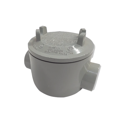 [N4-GRC-0589-221582] Caja con Tapa Tipo GRC de 1 1/4" (31.8 mm) / Caja a Prueba de Explosión / Para Áreas Peligrosas / Libre de Cobre.