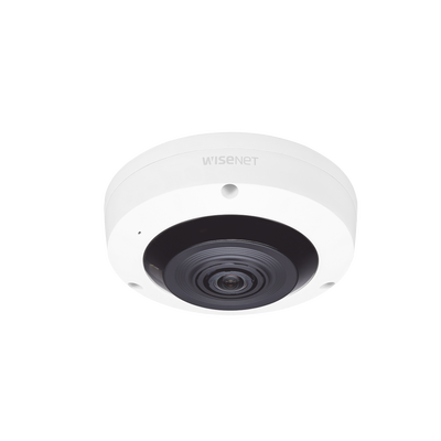 [N4-XNF-8010RW-166583] Fisheye IP Interior 6 Megapixel / WDR 120dB / IR 15m / PTZ Digital 8X / Video Analíticos Avanzados / Entrada y Salida de Audio y Alarma / Color Blanco
