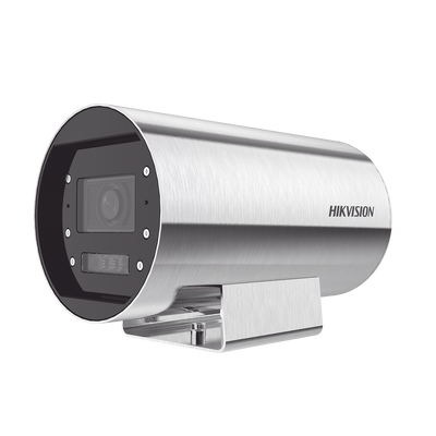 [N4-DS-2XT6645G0-LIZS/C15-234630] Bala IP 4 Megapixel / Lente Mot. 2.8 a 12 mm / Acero Inoxidable (304) / Altas Temperaturas (150°C) / Refrigeración por Aire / IP68 / Dual Light (30 mts IR + 20 mts Luz Blanca) / WDR 120 dB / ONVIF / PoE+ / Alarmas I/O / ACUSENSE