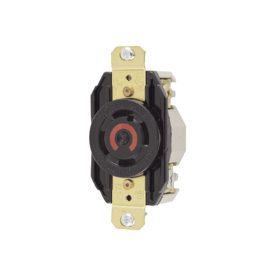 [N4-HUB-HBL-2710-231987] Receptáculo con Bloqueo de Media Vuelta Industrial 30 a 125/250 V CA / 3 Polos 4 Hilos / Nema L14-30R.