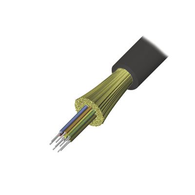 [N4-9GD5H012G-T501M-144899] Cable de Fibra Óptica de 12 hilos, Interior/Exterior, Tight Buffer, No Conductiva (Dieléctrica), LS0H, Multimodo OM4 50/125 optimizada, 1 Metro