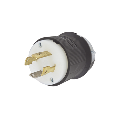 [N4-HUB-HBL-2711-231989] Clavija con Bloqueo de Media Vuelta Industrial 30 a 125/250 V CA / 3 Polos 4 Hilos / Nema L14-30P.