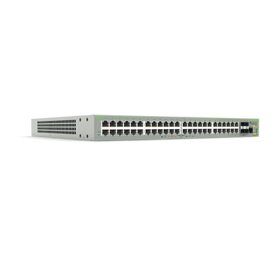 [N4-AT-FS980M/52PS-10-137540] Switch PoE+ Administrable CentreCOM FS980M, Capa 3 de 48 Puertos 10/100Mbps + 4 SFP Gigabit, 375W