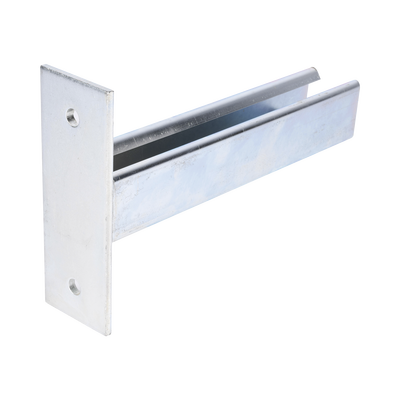 [N4-MG-MS-112EZ-77320] Ménsula Unicanal, 200mm, con acabado Electro Zinc