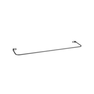 [N4-SRB19D5BL-178535] Barra para Aliviar Tensión o Peso Atrás de Patch Panel, Extendida de 5 Pulgadas, Color Negro