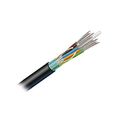 [N4-9PE8C012G-E201A-93940] Cable de Fibra Óptica de 12 hilos, OSP (Planta Externa), No Armada, Gel, MDPE (Polietileno de media densidad), Monomodo OS2, 1 Metro