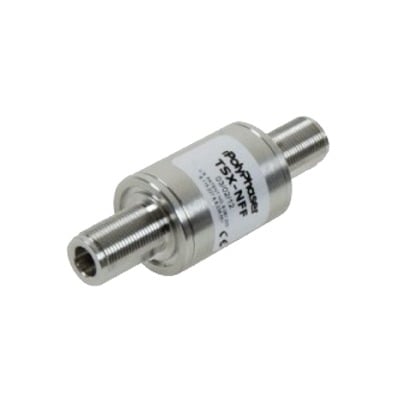 [N4-TSX-NFF-70916] Protector Coaxial RF Bidireccional de 698-2700 MHz de 750W de Potencia Con Conectores N Hembra (ambos lados)