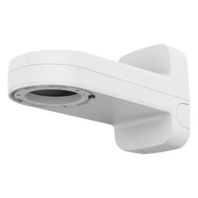 [N4-SBP-250WMW-234316] Adaptador de pared o poste compatible con camaras tipo Domo y PTZ Hanwha